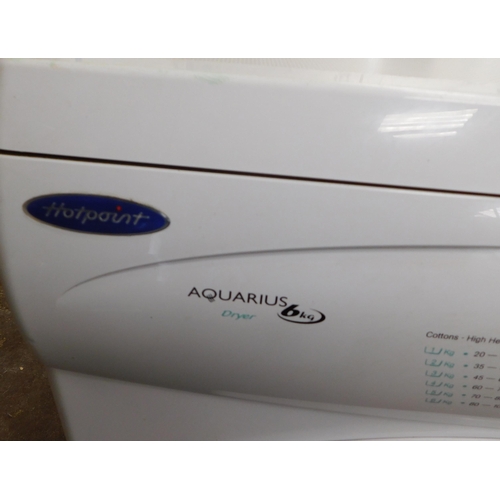 510 - Hotpoint Aquarius 6KG dryer W/O