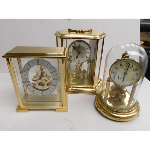 64 - Three mantle clocks