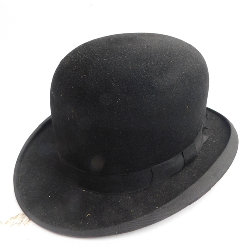 67 - York bowler hat - size 6 1/2