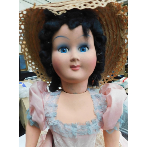 84 - Very large vintage doll