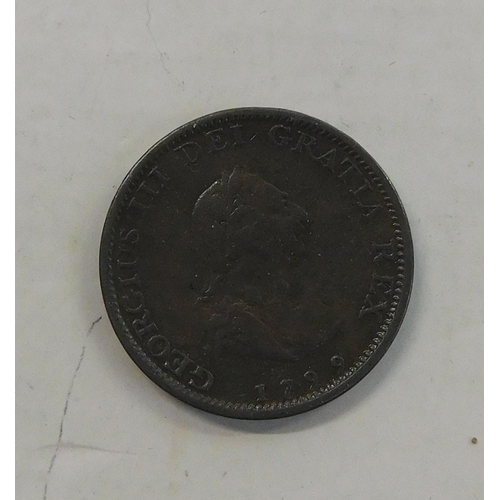 17 - 1799 George IV farthing