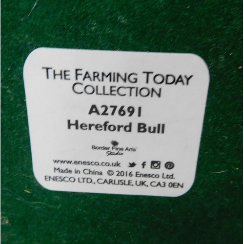 239 - Two 'The Farming and Cattle Collection' bulls