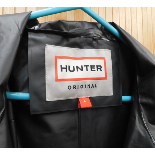 253 - Hunter original ladies rain jacket - size L