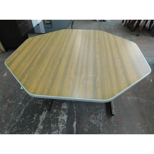 383 - Tilting office table - approx. 44