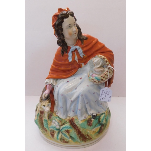 49 - Royal Staffordshire 'Little Red Riding Hood' large figure - 14