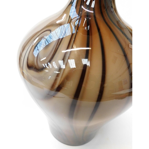 56 - Large blown glass vase - 16