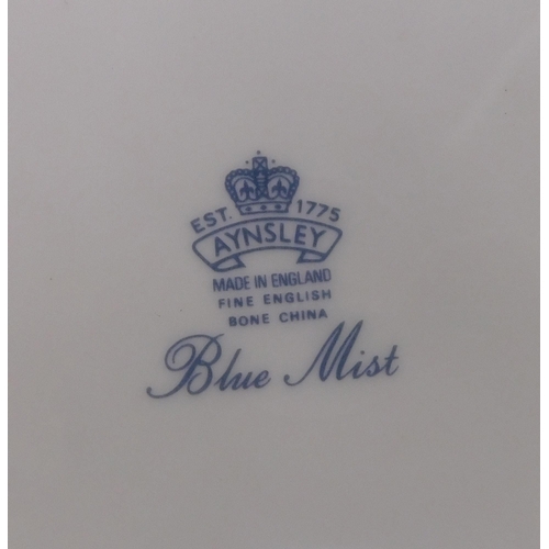 90 - Aynsley Blue Mist dinner service ( for 12 people)