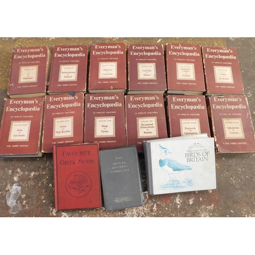 106 - 12x Everyman's encyclopaedia (3rd edition) - plus three others