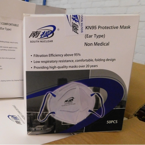 115 - 20 boxes of 50 protective masks