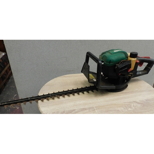 13 - Qualcast petrol hedge trimmer - unchecked