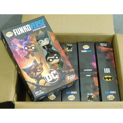 206 - Full box of Funko Verse strategy games - new