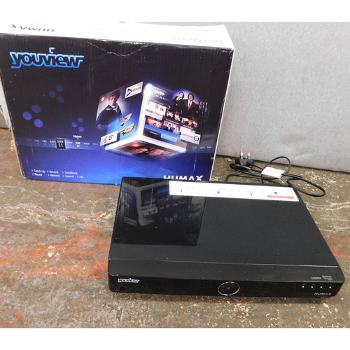 226 - Boxed Humax Youview box W/O