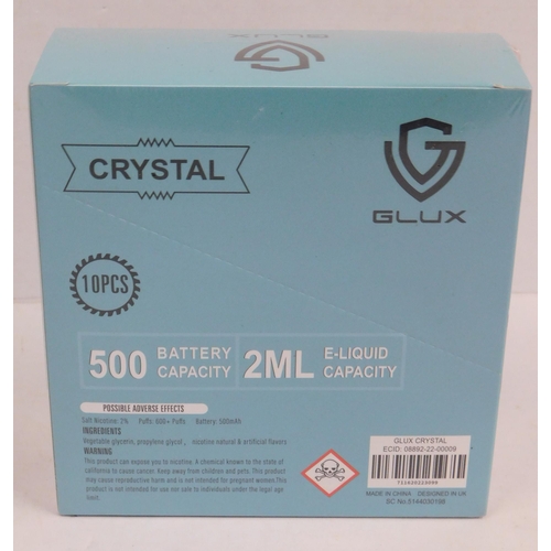 242 - Elux Crystal vapes - sealed - Sour Raspberry