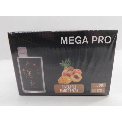 246 - Brand new and sealed Pro-Vapes 10pcs - Pineapple Mango Peach