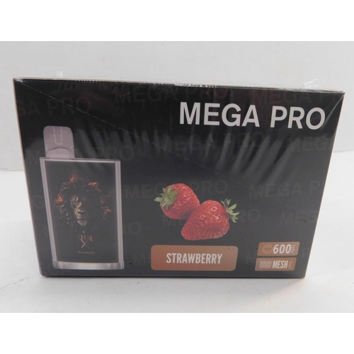 259 - Brand new and sealed Pro-Vapes 10pcs - Strawberry