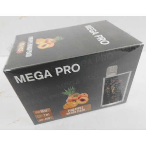 265 - Brand new and sealed 10pcs vapes - Pineapple Mango Peach