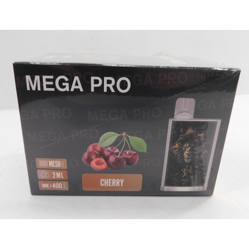 268 - Brand new and sealed Pro-Vapes 10pcs - Cherry