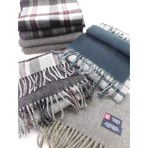 273 - Nine luxury chaps reversible scarves - three designs
ALL PROCEEDS GO TO RNLI