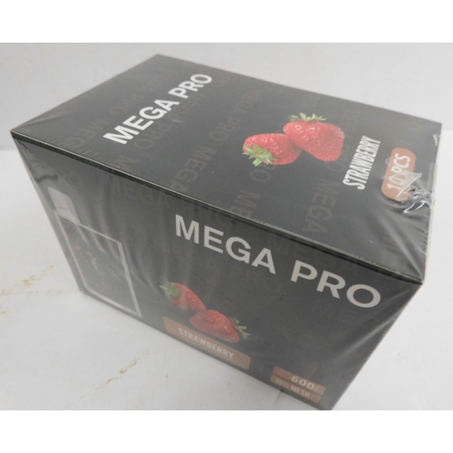 289 - Brand new and sealed 10pcs vapes - Strawberry