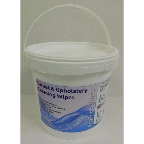 33 - Full tub of carpet and upholstery cleaning wipes