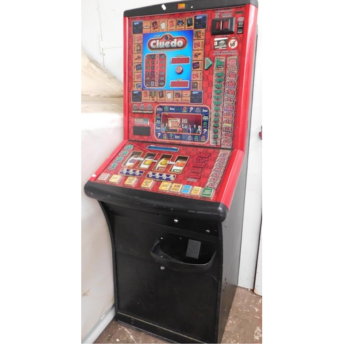 58 - Cluedo slot/fruit machine w/o - with keys (keys in office)