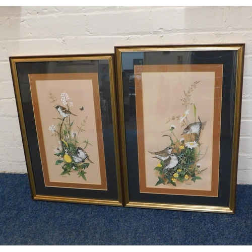 584 - Two framed vintage prints - by Mitchell