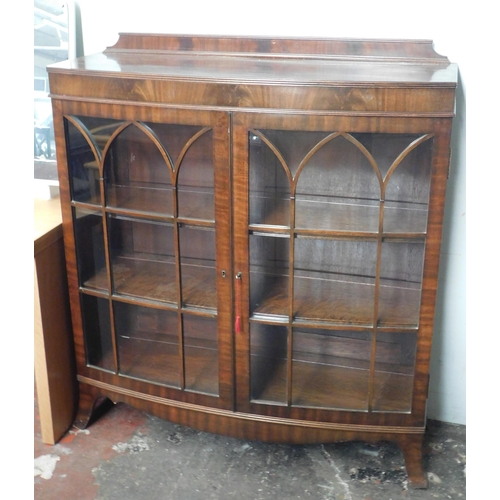 83 - Glass fronted display cabinet