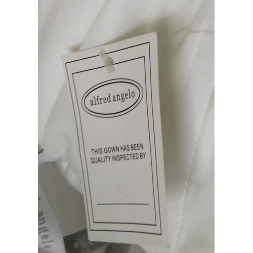 79 - Alfred Angelo size 14 (approx.) Wedding dress with tags