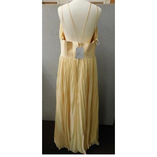 107 - Robert Bullock prom/bridesmaid dress - size UK 22 with tags