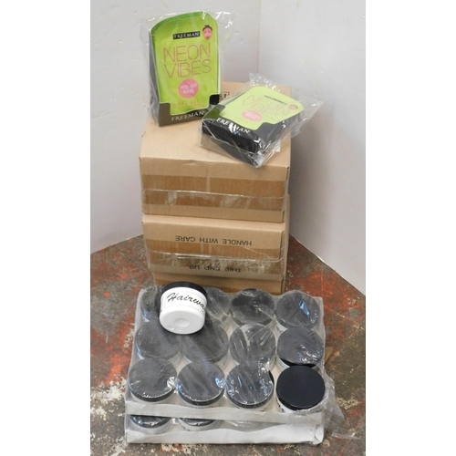 105 - Selection of hair wax and neon vibes peel off masks (face masks)