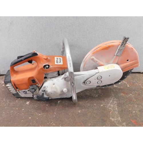 240 - Stihl petrol stone saw W/O