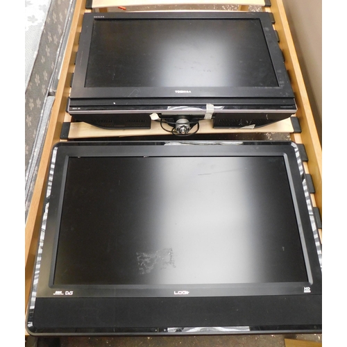252 - Two  TVs - both in w/o 32