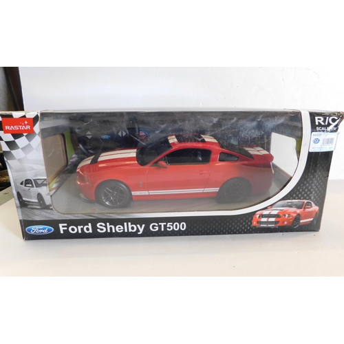 63 - New in box Remote Control 1.14 Ford Shelby GT500 Car by Rastar