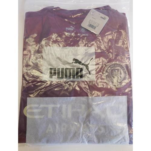 80 - Puma Manchester City football shirt - size L