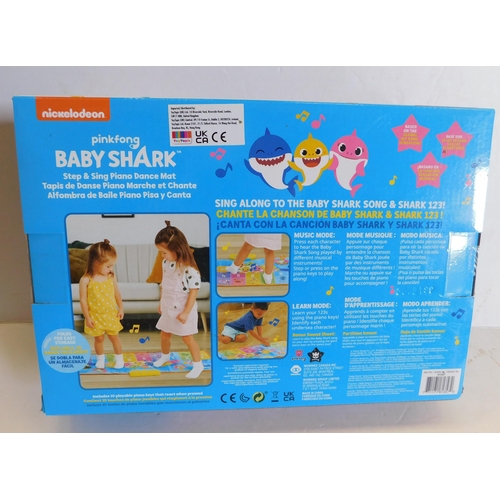 98 - Brand new in box Nickelodeon Baby Shark - step and sing piano dance mat