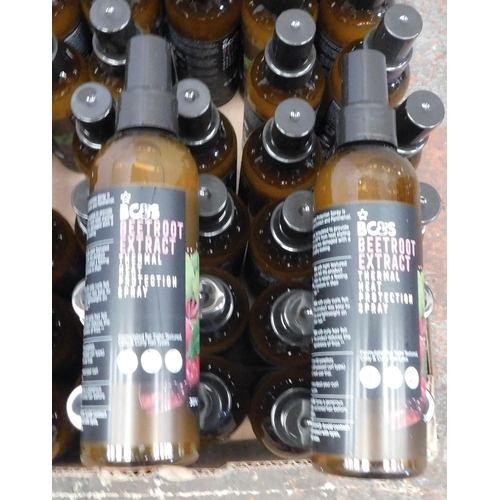 99 - Large box of beetroot extract bottles - thermal heat protection