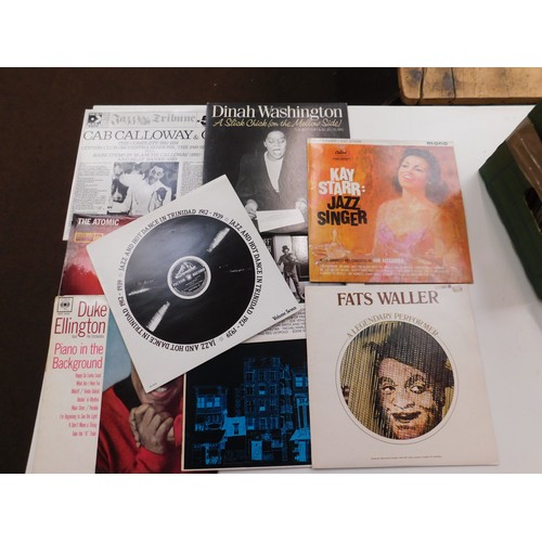 305 - Box of Jazz LPs - incl. Davis, Parker, Ellington etc.