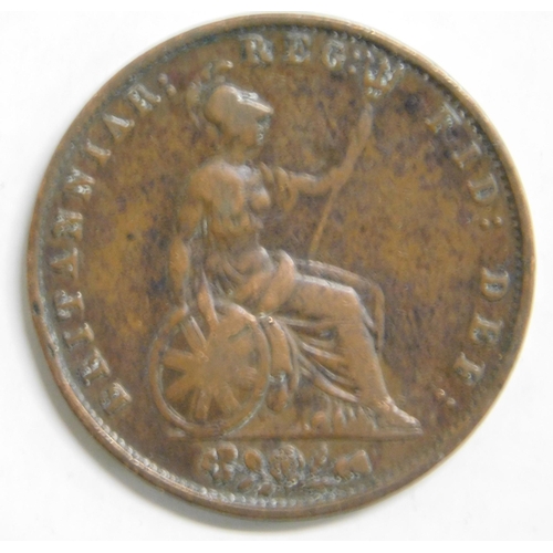 481 - 1853 - Victorian half penny