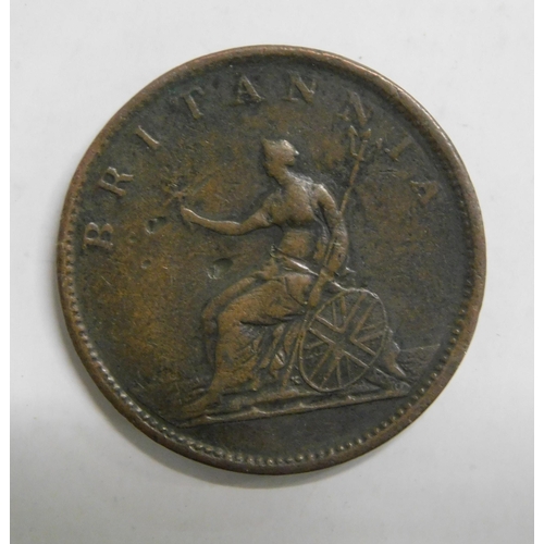 516 - 1806 - George III 1/2d - high grade