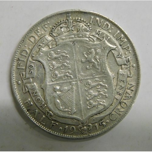 520 - 1915 - 2/6 Half crown