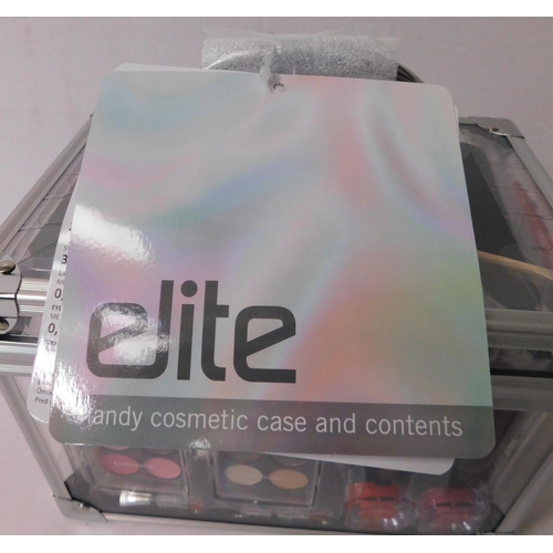 255 - Elite cosmetic case and contents