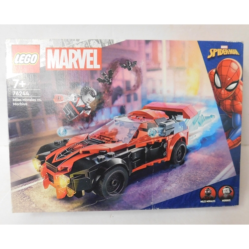 257 - Lego Marvel 76244 Miles Morales vs Morbius