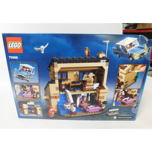 262 - Two Lego Harry Potter 75968 - 4 Privet Drive (damaged boxes)