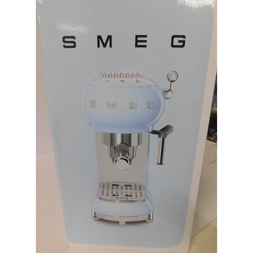 277A - SMEG coffee machine - boxed/new in cream - RRP £325