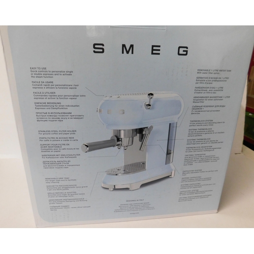 277A - SMEG coffee machine - boxed/new in cream - RRP £325