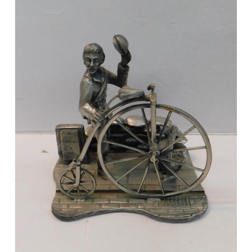 376 - Penny farthing by Evergreen Studio figurine