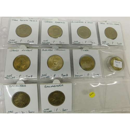 403 - Mixed Commemorative dollar coins 2000-2010