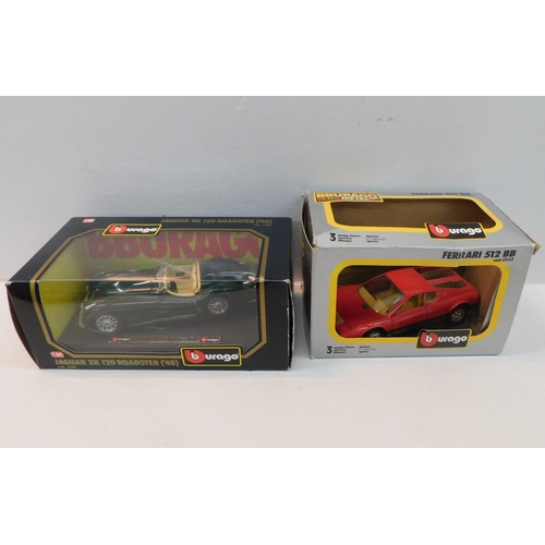 469 - Two collectable Bburago cars