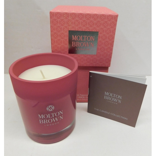 556 - Molton Brown single wick candle - Pink Pepperpod