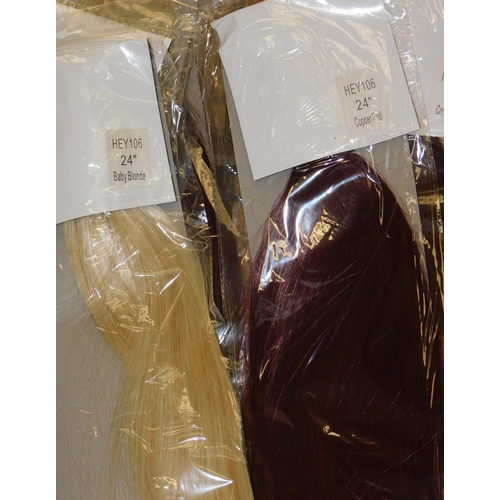 59 - Large selection of hair extensions